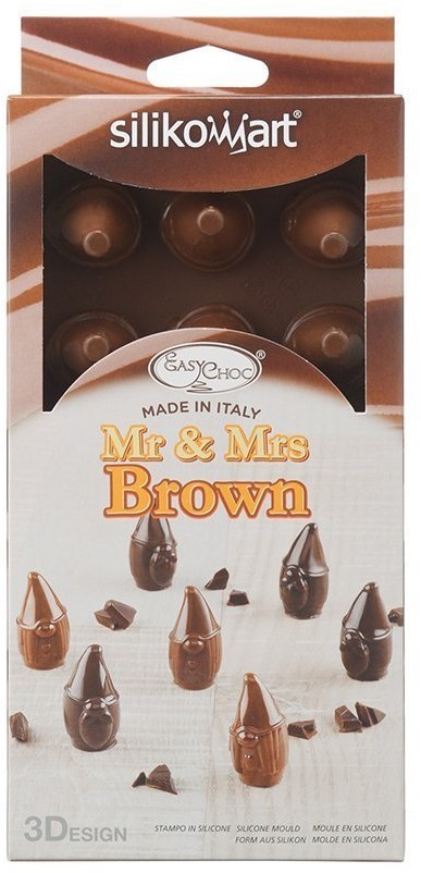 Форма для приготовления конфет mr&mrs brown, 21,5 х 10,7 х 4,2 см, силиконовая (72866)