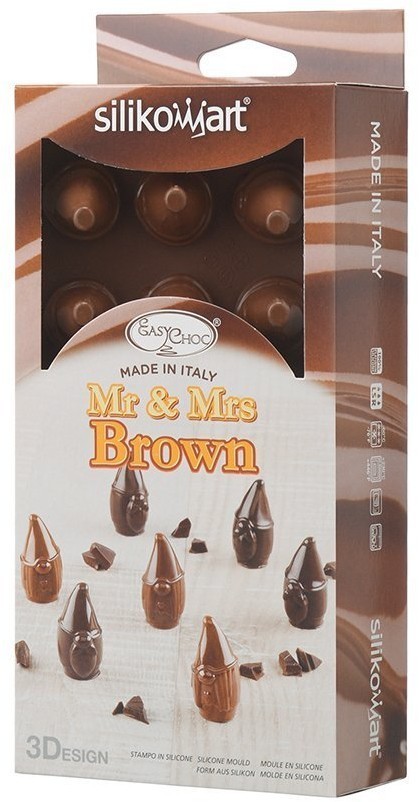 Форма для приготовления конфет mr&mrs brown, 21,5 х 10,7 х 4,2 см, силиконовая (72866)