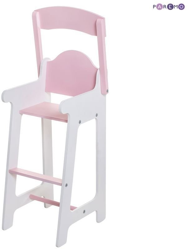 Набор кукольной мебели (стул+люлька), цвет Розовый (PFD116-13)