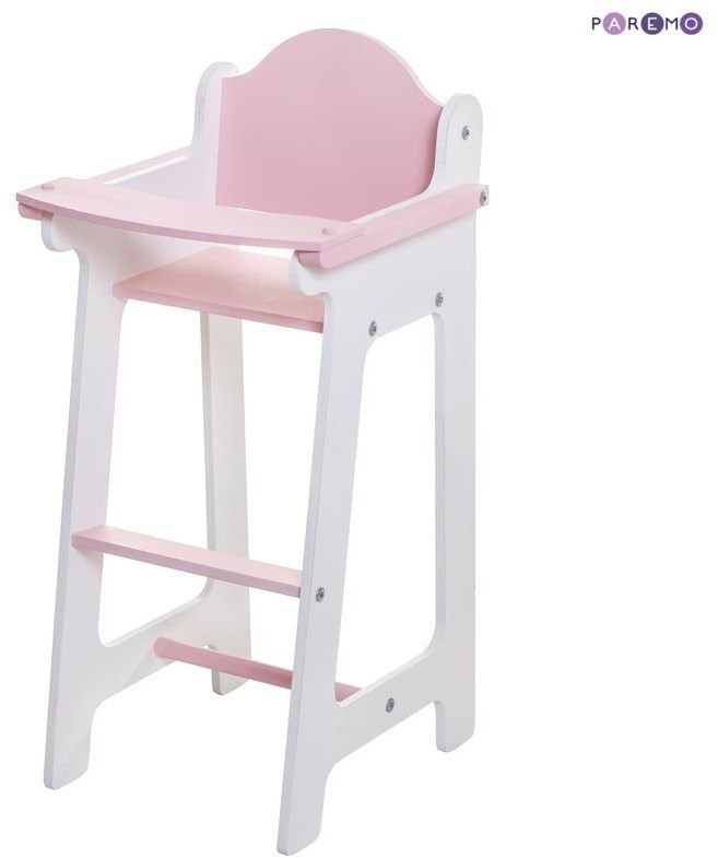 Набор кукольной мебели (стул+люлька), цвет Розовый (PFD116-13)
