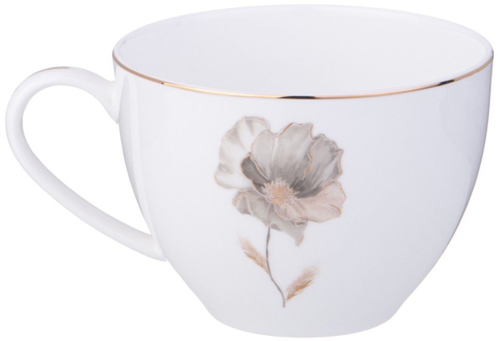 Чайный набор lefard "inspiration" золотой цветок на 2 пер. 4 пр. 260 мл (422-123)