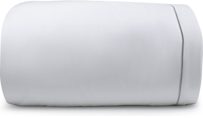 Комплект постельного белья без простыни из египетского хлопка essential, белый, двуспальный (67323)