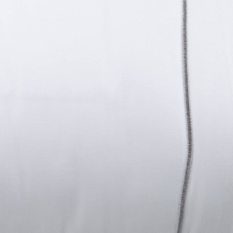 Комплект постельного белья без простыни из египетского хлопка essential, белый, двуспальный (67323)