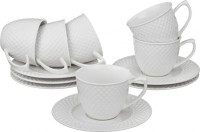 Кофейный набор lefard &quot;диаманд&quot; 12 пр. на 6 пер. 90 мл (359-326)