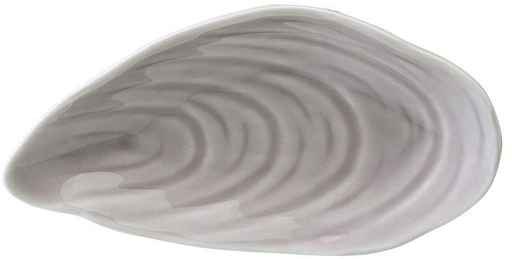 Набор для сервировки oyster shell серого цвета из коллекции sea treasures (78784)