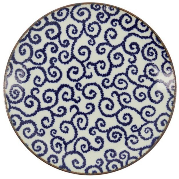 Тарелка 18905, 25 см, фарфор, blue, TOKYO DESIGN