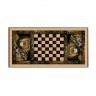 Шахматы + нарды + шашки "Сирия Львы" малые (64175)