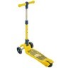 Самокат 3-колесный Wave 120/90 мм, желтый/серый (2022971)