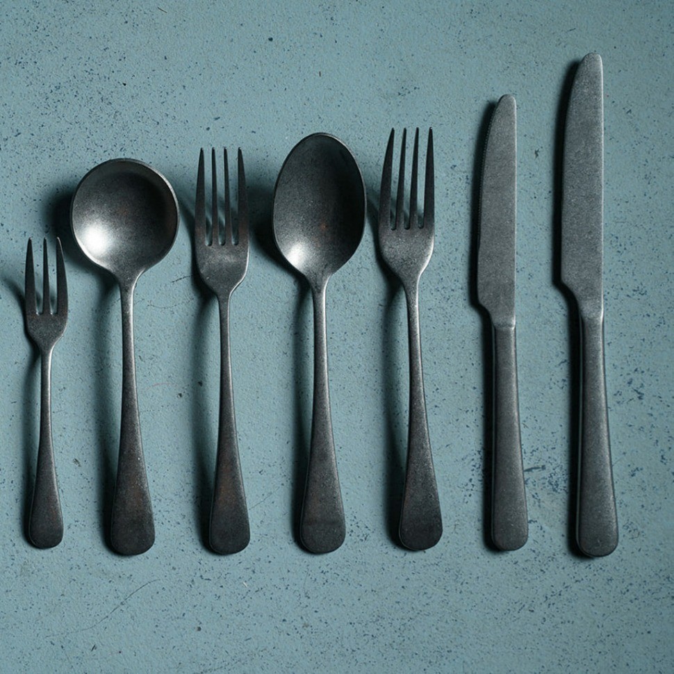 Ложка столовая SD-103-03SW, нержавеющая сталь 18/10, stone washed, ROOMERS TABLEWARE