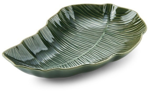 Блюдо сервировочное Mikasa Jardin GREEN в форме листа, 31,5 см MKJDDISHLEAF
