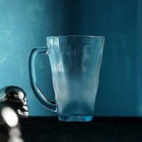 Кружка P-55441-J141S, стекло, blue, TOYO SASAKI GLASS