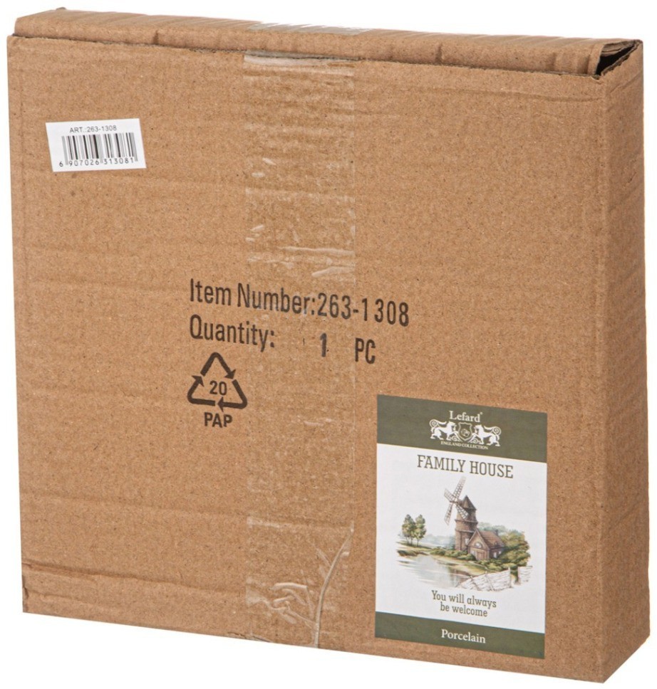 Блюдо lefard "family house" 29*23,5*3,5 см (263-1308)