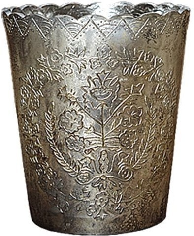 Подсвечник Ksa/5463, 13, стекло, silver burn, ROOMERS FURNITURE