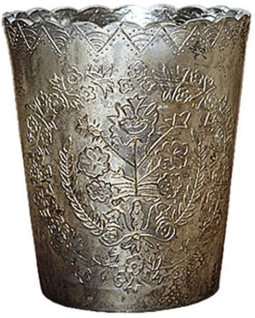 Подсвечник Ksa/5463, 13, стекло, silver burn, ROOMERS FURNITURE