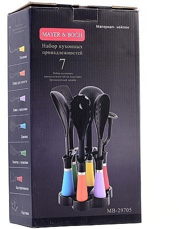 Кухонный набор на подставке 7 предметов MAYER BOCH (29705)