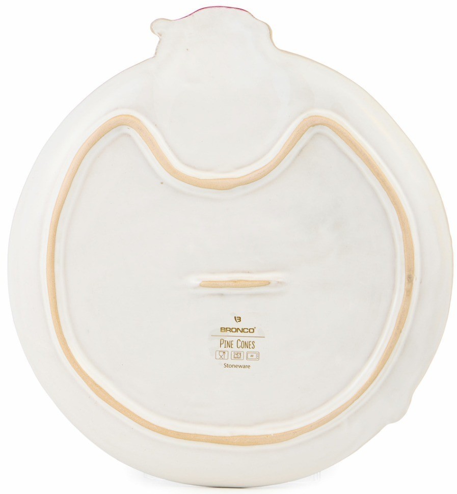 Блюдо сервировочное коллекция "pine cones", 28,7*26,3*5,5 см Bronco (230-530)