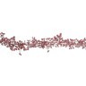 Гирлянда c ягодами 180см красная заснеженная (83012)