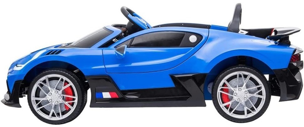 Детский электромобиль Bugatti Divo (синий, 12V) - HL338