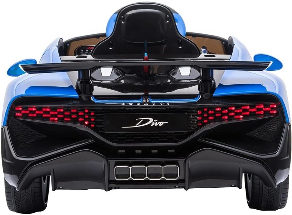 Детский электромобиль Bugatti Divo (синий, 12V) - HL338