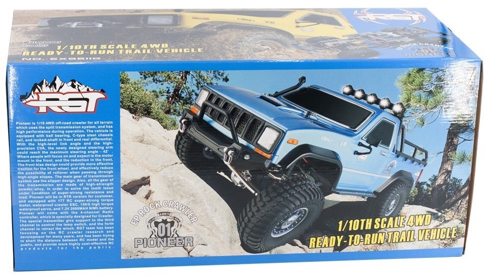 Радиоуправляемый краулер HSP RGT Pioneer 4WD 1:10 (EX86110-P86200-1T)