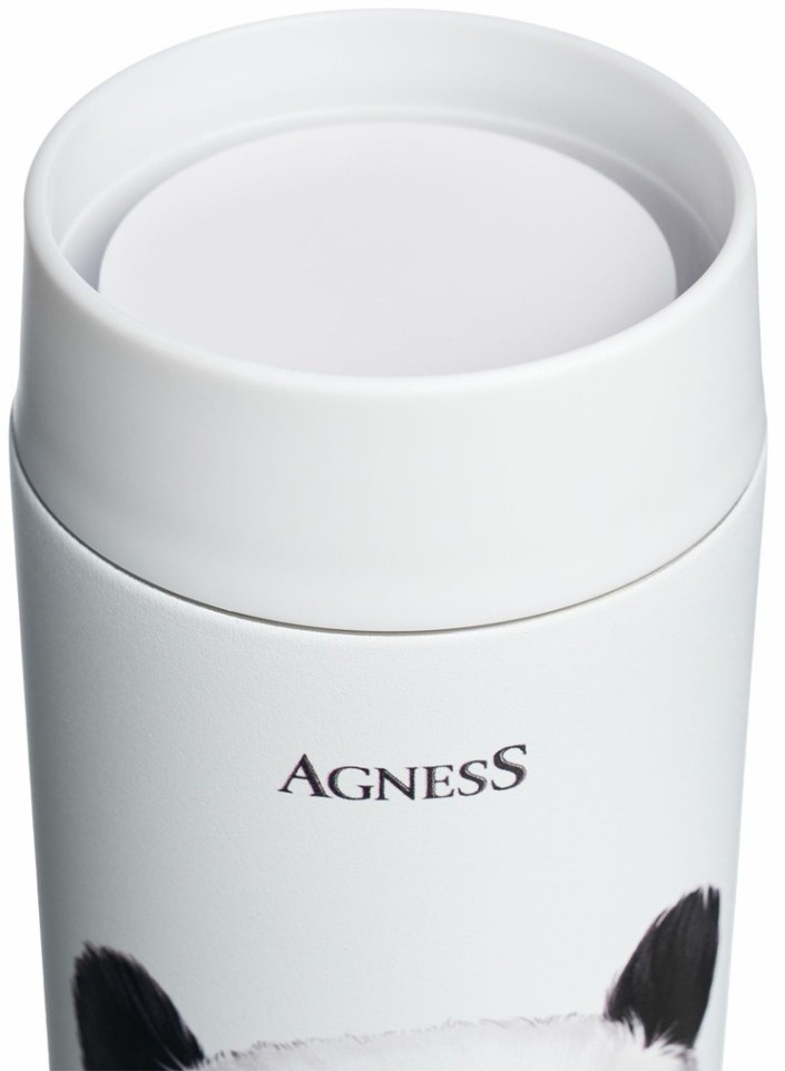 Термокружка panda 350 мл, колба нерж.сталь 18/10 Agness (798-115)