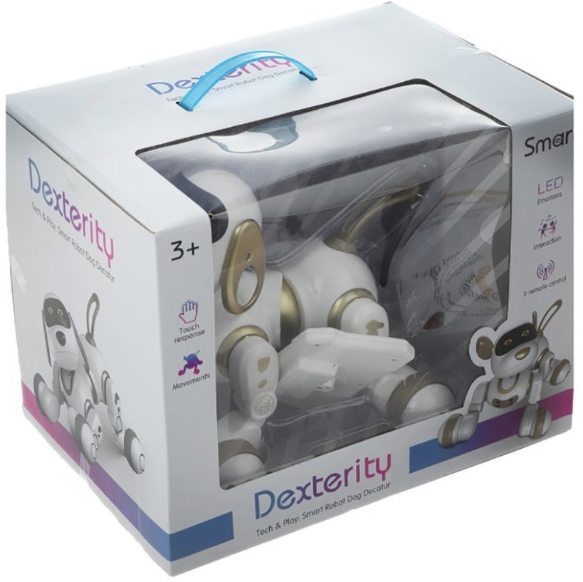 Радиоуправляемая собака-робот Smart Robot Gold Dog ''Dexterity'' (AW-18011-GOLD)