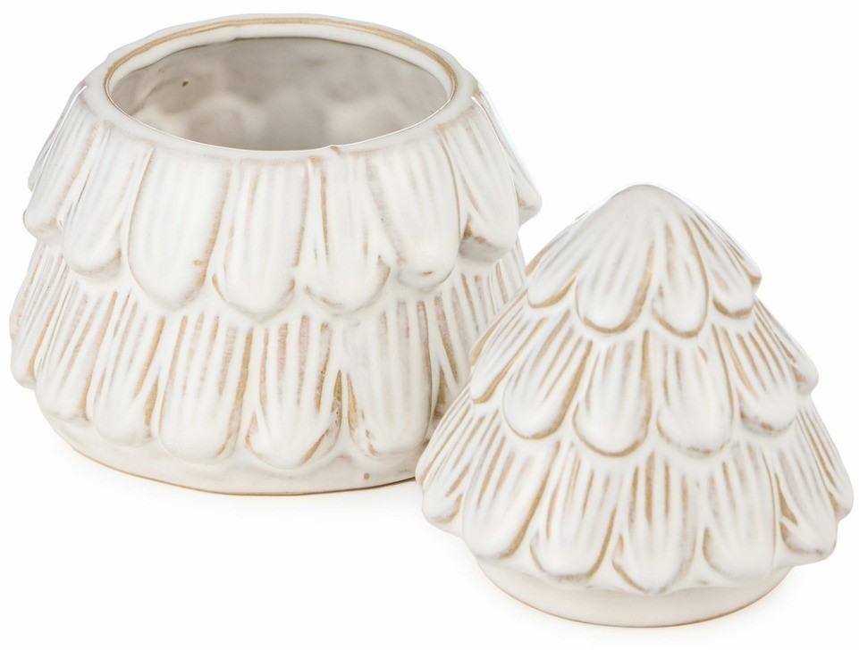 Банка для сыпучих продуктов коллекция "pine cones", 12,4*12,4*15,2 см Bronco (230-526)