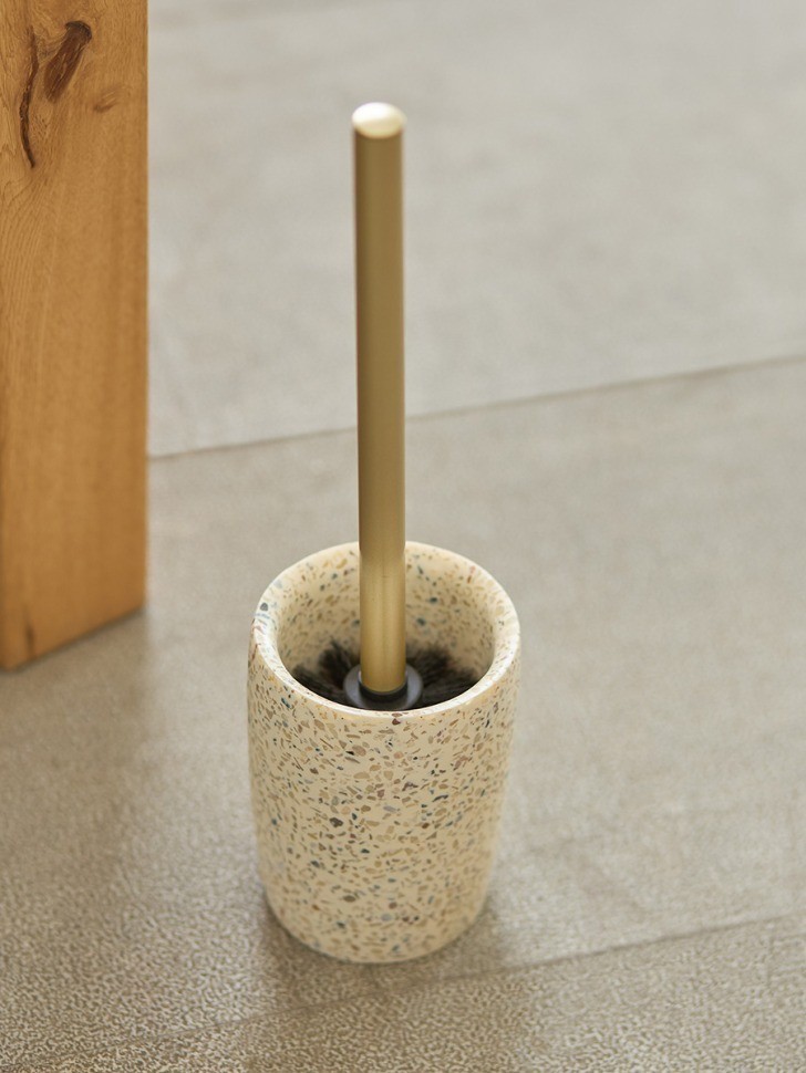 Ершик для унитаза mosaic, светло-бежевый (78869)