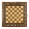 Шахматы + нарды резные "Армянский Орнамент 2" 50, Haleyan (64026)