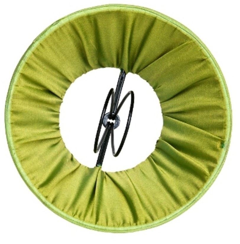 Абажур 107208(LIG07208), металл, текстиль, green, ROOMERS FURNITURE