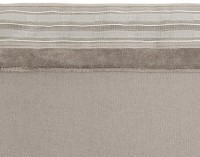 Штора из хлопкового бархата серого цвета из коллекции essential, 150х290 см (76956)