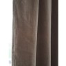 Штора из хлопкового бархата серого цвета из коллекции essential, 150х290 см (76956)