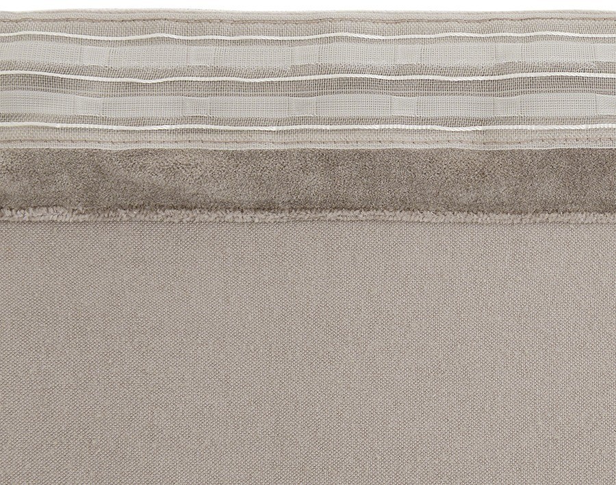 Штора из хлопкового бархата серого цвета из коллекции essential, 150х290 см (76956)