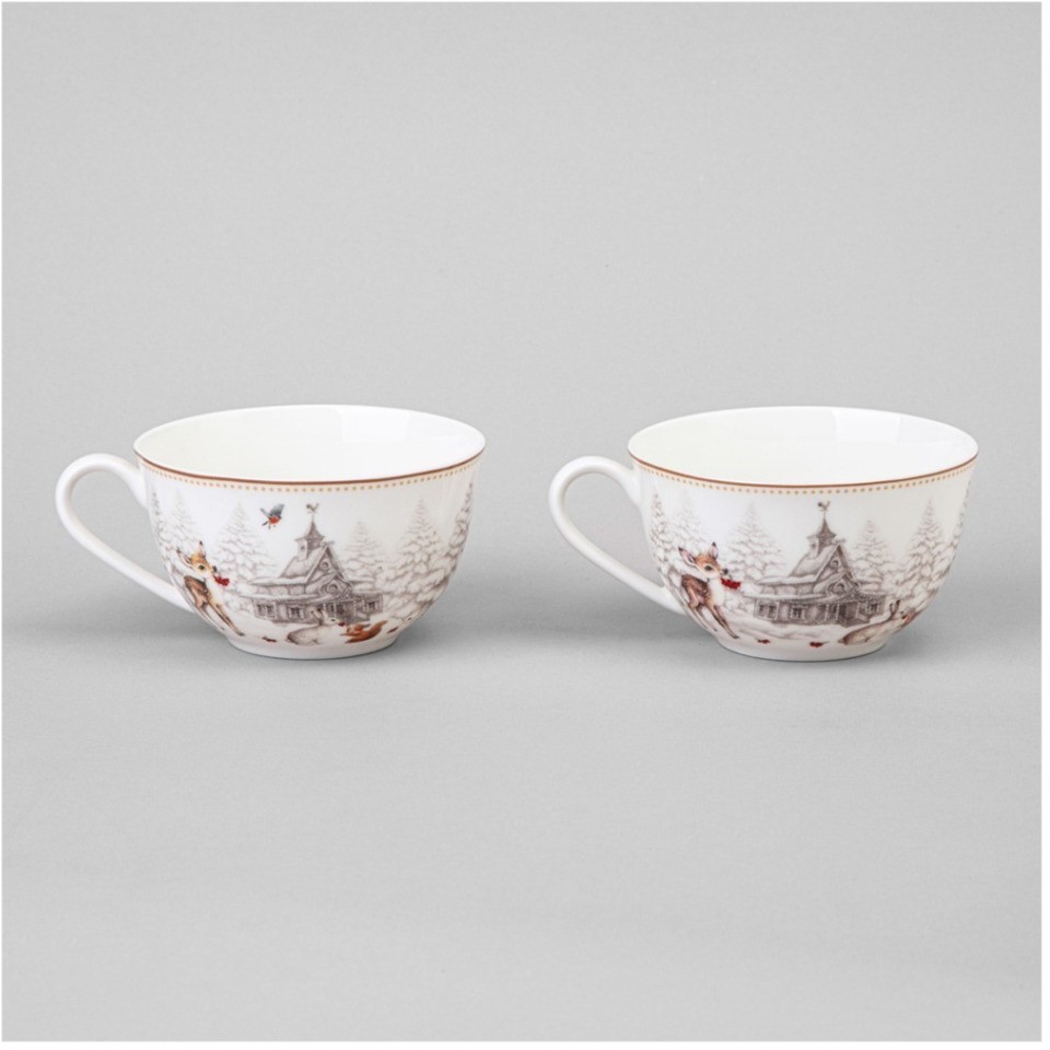 Чайный набор lefard "морозко" на 2 пер. 4 пр. 300 мл  (85-2045)