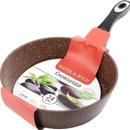 Сотейник алюм.24см мрам/крошка 2,48лMB (30718)