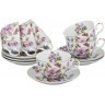 Чайный набор на 6 персон 12 пр. "весна" 250 мл Lefard (69-1647)