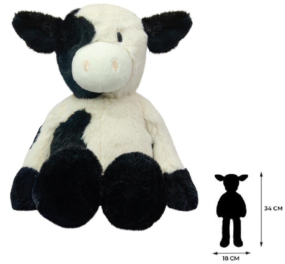 Мягкая игрушка "Корова", 34см, серия «Животный мир» (K8741-PT)