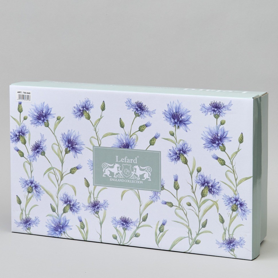Чайный набор lefard "васильки" на 6 пер. 12 пр. 250 мл (760-840)