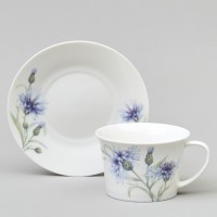 Чайный набор lefard &quot;васильки&quot; на 6 пер. 12 пр. 250 мл (760-840)
