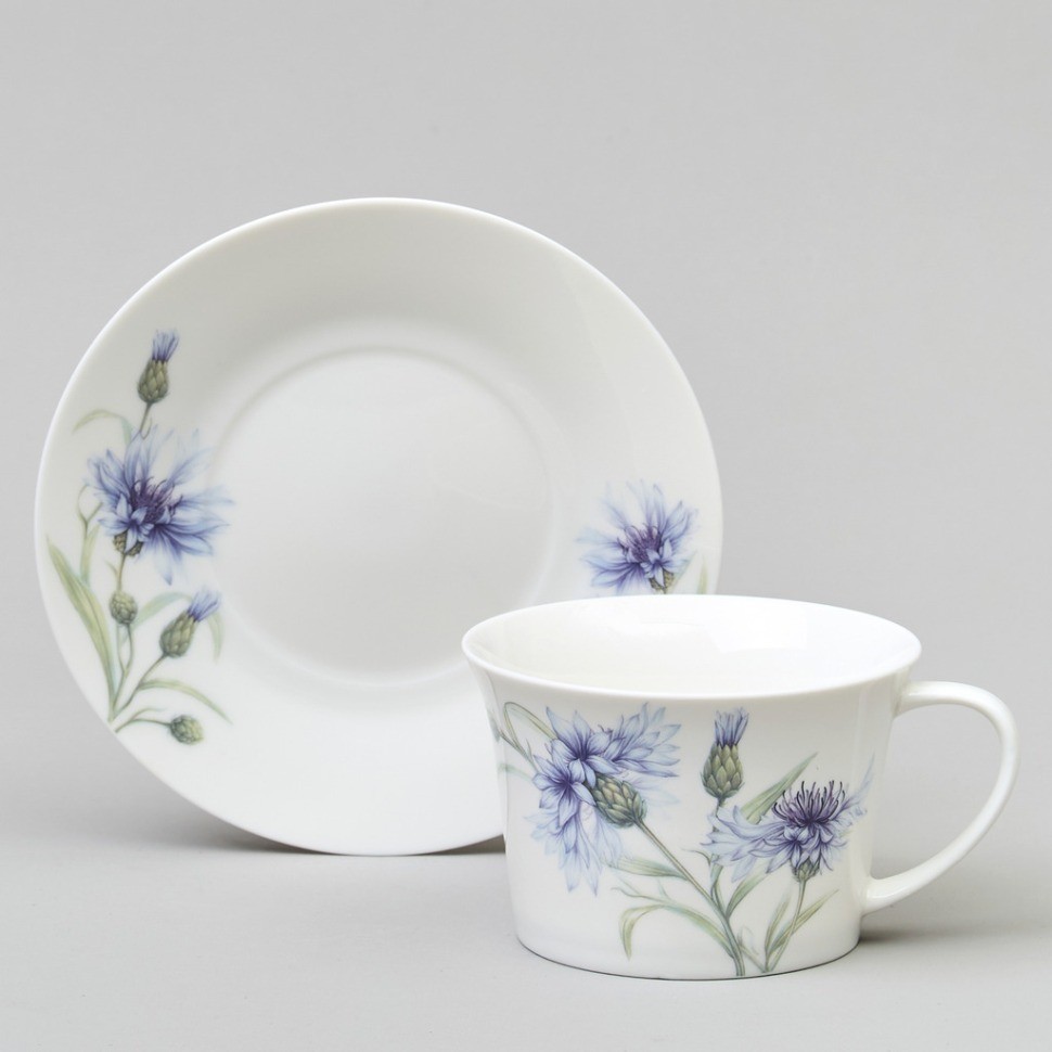 Чайный набор lefard "васильки" на 6 пер. 12 пр. 250 мл (760-840)