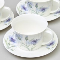 Чайный набор lefard &quot;васильки&quot; на 6 пер. 12 пр. 250 мл (760-840)