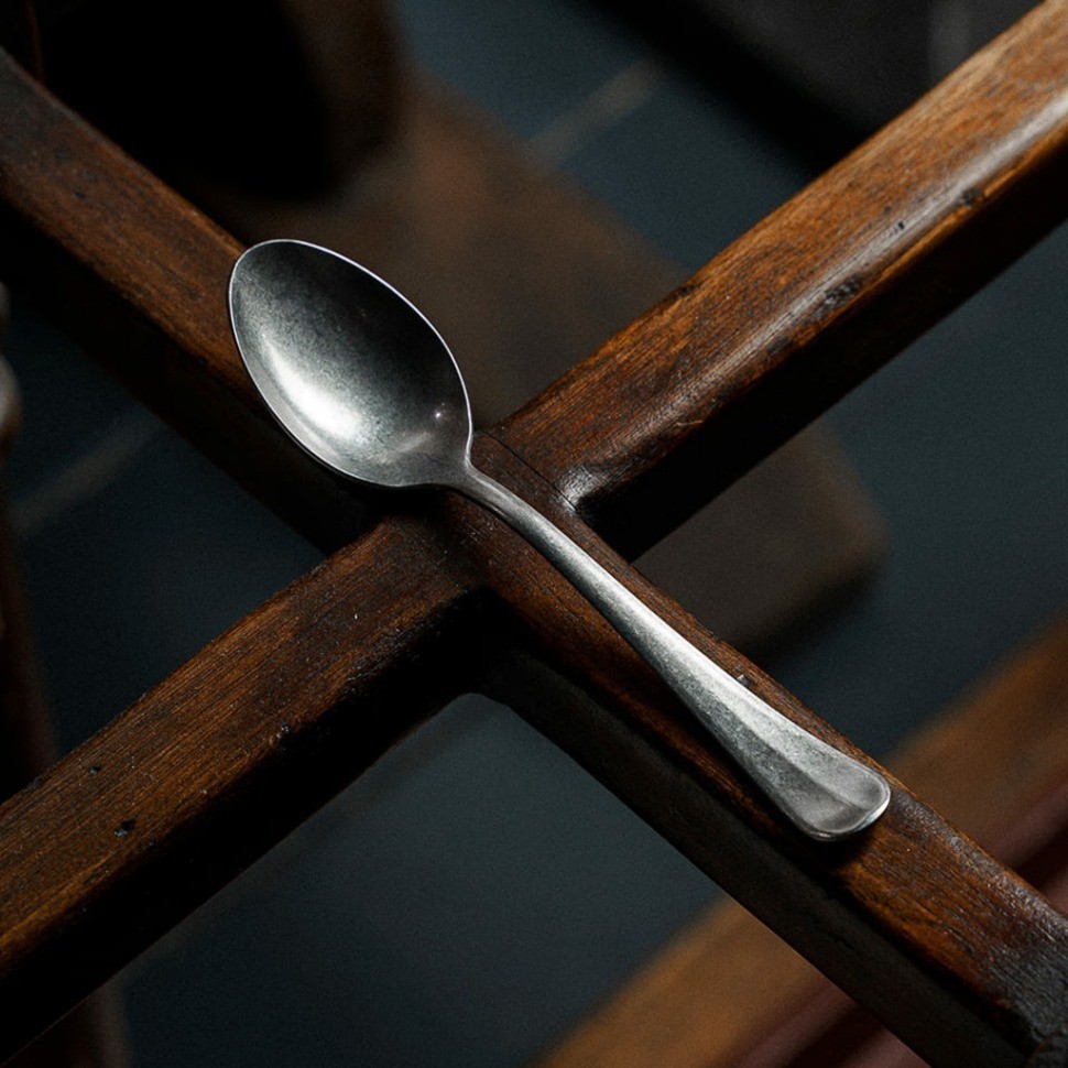 Ложка чайная 22020007, нержавеющая сталь 18/10, PVD, stone washed, PINTINOX