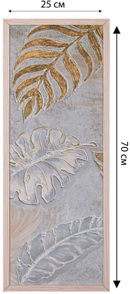 Триптихи деко-боксы жемчуг с окантовкой 25*70 см Lefard (541-863)