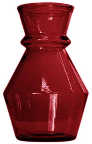 Ваза Merida, рубиновая, 25 см - VSM-4866-DB06 SAN MIGUEL