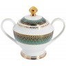 Чайный сервиз Бухара зелёный, 12 персон, 42 предмета - AL-K2425-Y6/42-MI Anna Lafarg Midori