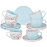 Чайный набор lefard "blossom" на 6 пер. 12 пр. 250 мл (165-538)