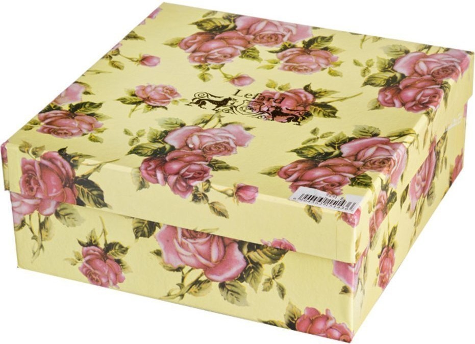 Набор тарелок из 6 шт."корейская роза" диаметр=20 см Lefard (215-062)