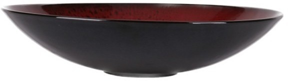 Тарелка E742-P-08223/8.25, 21 см, керамика, Red, ROOMERS TABLEWARE