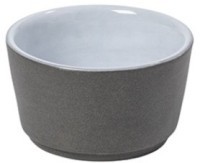Чаша 1LON071-01116I, 6,6 см, керамика, Grey/white, Costa Nova