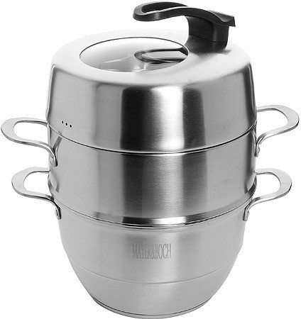 Мантоварка 3-х ярусная 6,3 л 26 см MAYER BOCH (31066)